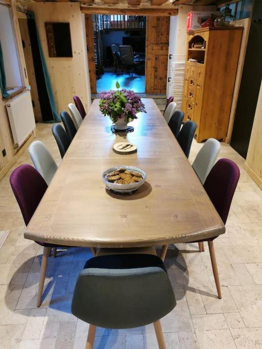 Gite 14 Pers Lesoursfanfarons Spacieux Chaleureux Bramans Buitenkant foto